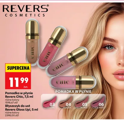Pomadka w płynie Chic różne kolory promocja w Biedronka