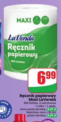 Ręcznik papierowy Maxi La Venda promocja w Dino