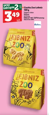 Ciastka Zoo Leibniz z kakao promocja w TOPAZ