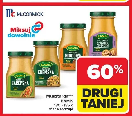 Musztarda Kamis promocja w Carrefour