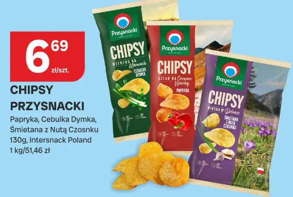 Chipsy Przysnacki papryka promocja w Chorten