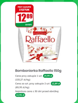 Bombonierka Raffaello promocja w Dino