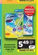 Koszyk do WC Domestos ocean promocja w Delfin
