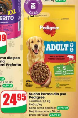 Sucha karma dla psa 3 rodzaje promocja w Dino