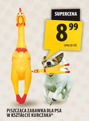 Piszcząca zabawka dla psa w kształcie kurczaka promocja w Arhelan