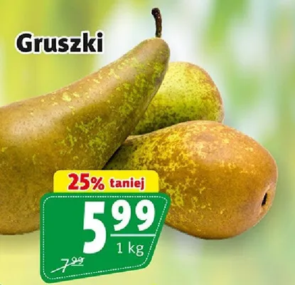 Gruszki promocja w Prim Market