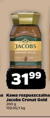 Kawa rozpuszczalna Jacobs Cronat Gold promocja w Netto