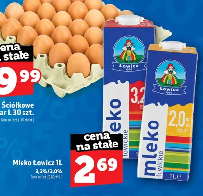 Mleko Łowicz 3,2% promocja w TOPAZ