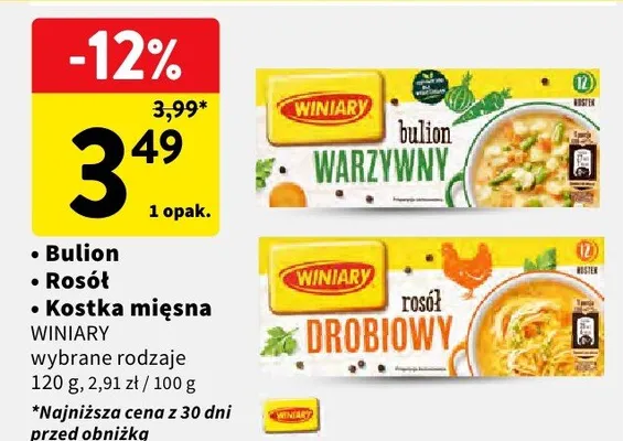 Kostka mięsna promocja w Intermarche