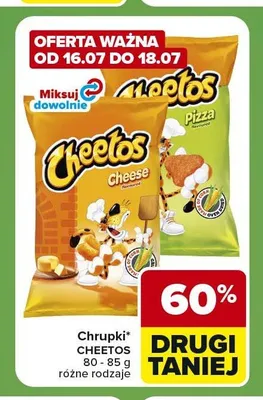 Chrupki Cheetos Cheese promocja w Carrefour Express