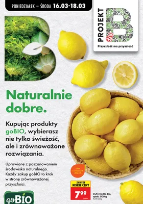 Cytryna promocja w Biedronka