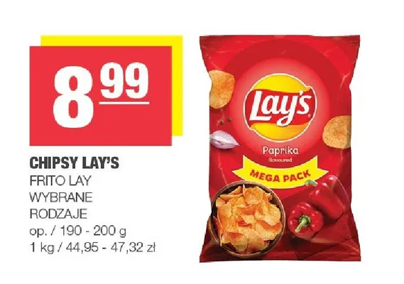 Chipsy Lay's promocja w SPAR