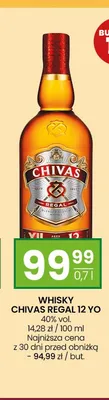 Whisky Chivas Regal 12 YO promocja w Twój Market