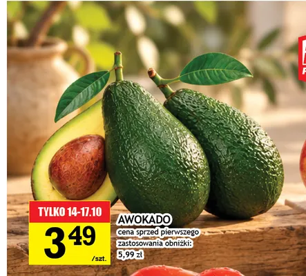 Awokado promocja w Gram Market
