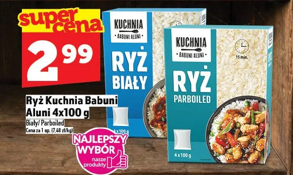 Ryż biały Basmati promocja w TOPAZ