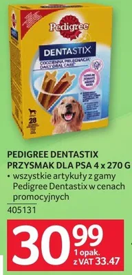 Przysmak dla psa Pedigree Dentastix 4x270 g promocja w Selgros