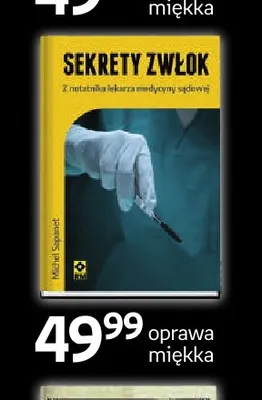 Książka Sekrety zwłok Z notatnika lekarza medycyny sądowej Wydawnictwo RM promocja w Empik