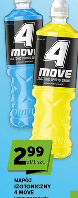 Napój izotoniczny 4 Move wybrane rodzaje promocja w ABC