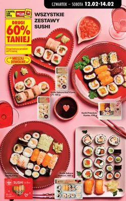 Zestawy sushi promocja w Biedronka