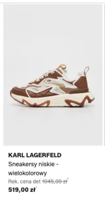 Sneakersy niskie Karl Lagerfeld wielokolorowy promocja w Lounge by Zalando