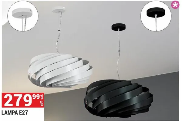 Lampa E27 promocja w Merkury Market