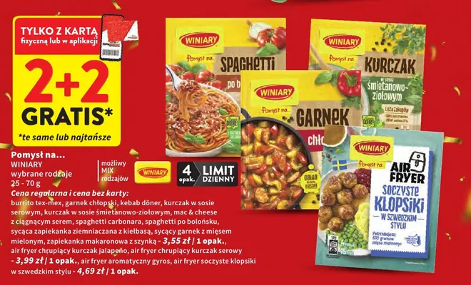 Pomysł na... burrito tex-mex Winiary promocja w Intermarche