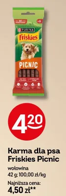 Karma dla psa Friskies Picnic wołowina promocja w Żabka