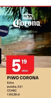 Piwo Corona Extra promocja w Chorten