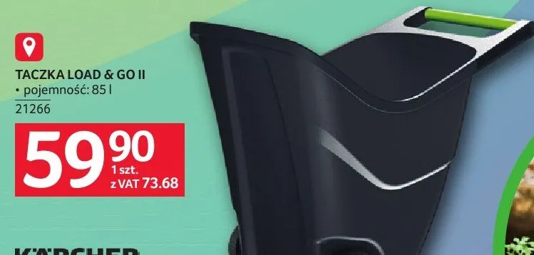 Taczka LOAD 6 GO II promocja w Selgros