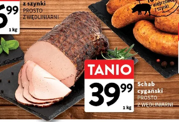 Schab cygański Prosto z Wędliniarni promocja w Intermarche