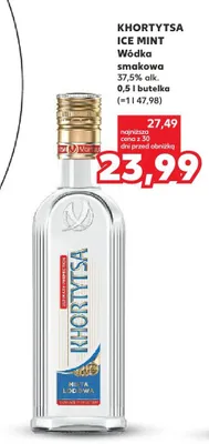 Wódka smakowa ice mint promocja w Kaufland