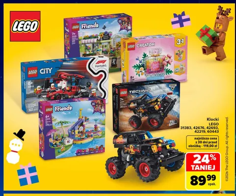 Klocki LEGO 42219 promocja w Carrefour