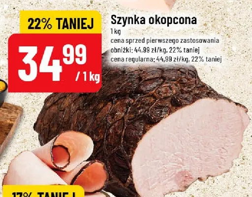 Szynka okopcona promocja w POLOmarket