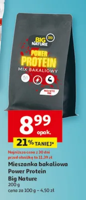 Mieszanka bakaliowa Power Protein promocja w Auchan