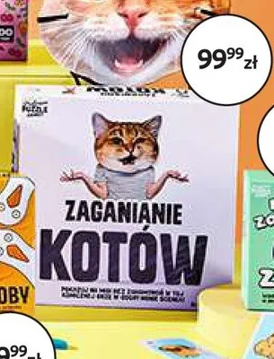 Gra Zaganiaie Kotów Professor Puzzle promocja w Empik