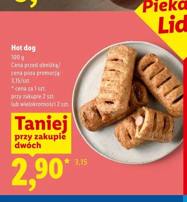 Hot dog promocja w Lidl