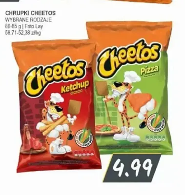 Chrupki Cheetos Pizza promocja w Słoneczko