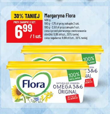 Margaryna Flora Omega 3&6 Original promocja w POLOmarket