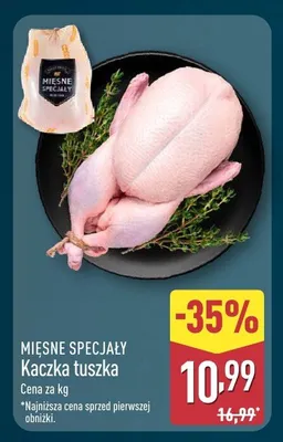 Kaczka tuszka promocja w Aldi