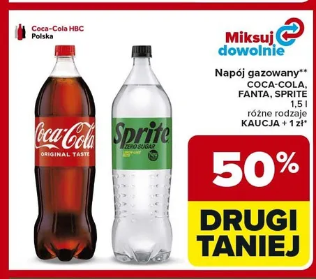 Napój gazowany promocja w Carrefour