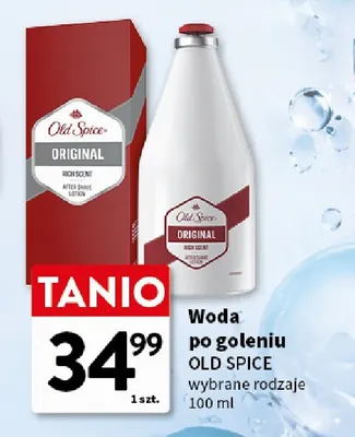 Woda po goleniu Old Spice Original promocja w Intermarche