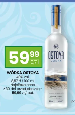 Wódka Ostoya promocja w Twój Market