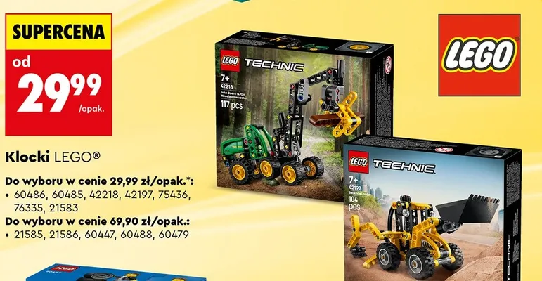 Klocki LEGO 42197 promocja w Biedronka