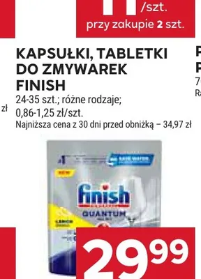Tabletki do zmywarek Finish promocja w Stokrotka