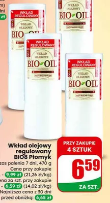 Wkład olejowy regulowany promocja w Dino