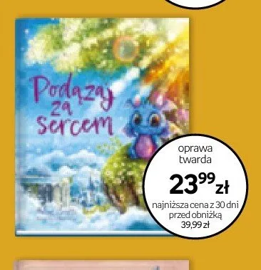 Książka Podążaj za sercem oprawa twarda promocja w Empik