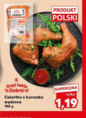 Ćwiartka z kurczaka wędzona Stąd Takie Dobre! promocja w Kaufland