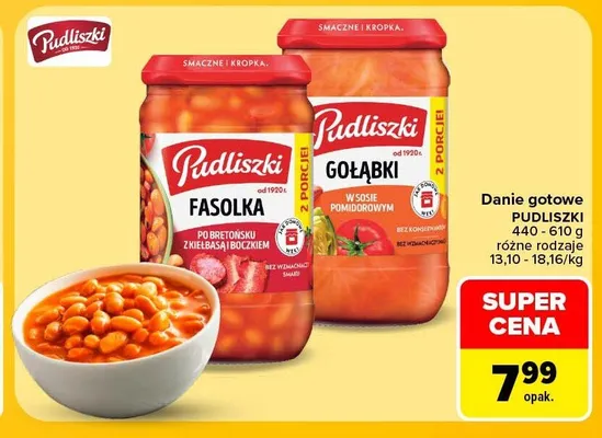 Fasolka po bretońsku Pudliszki promocja w Carrefour
