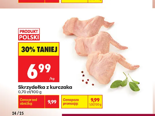 Skrzydełka z kurczaka promocja w Biedronka