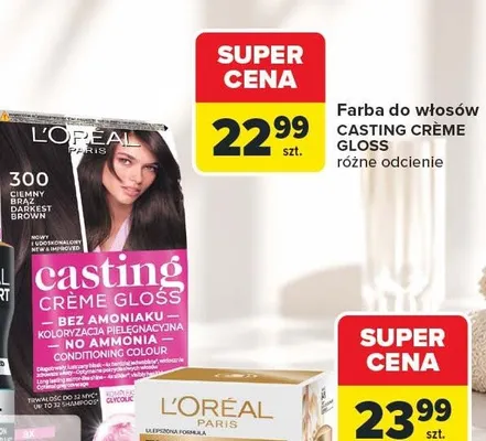 Farba do włosów L'Oréal Casting Crème Gloss promocja w Carrefour